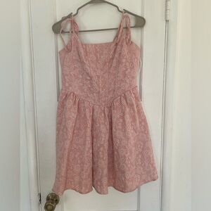 Pink short dress size medium